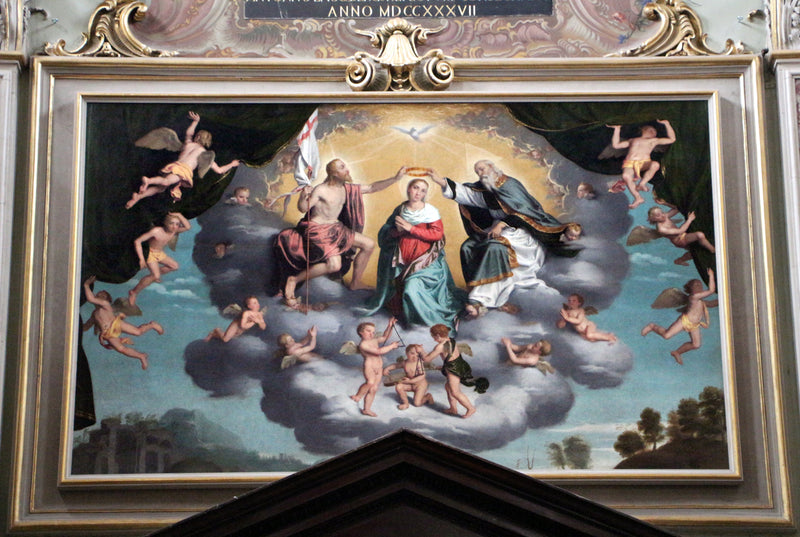 Incoronazione della Vergine - Giovanni Battista Moroni