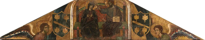 Incoronazione della Vergine - Guido da Siena