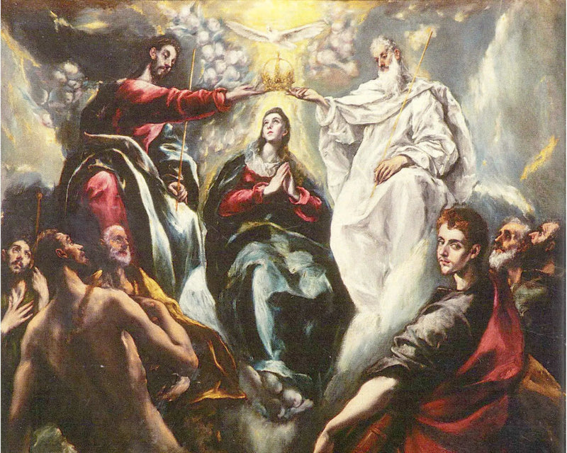 Incoronazione della Vergine Maria - El Greco