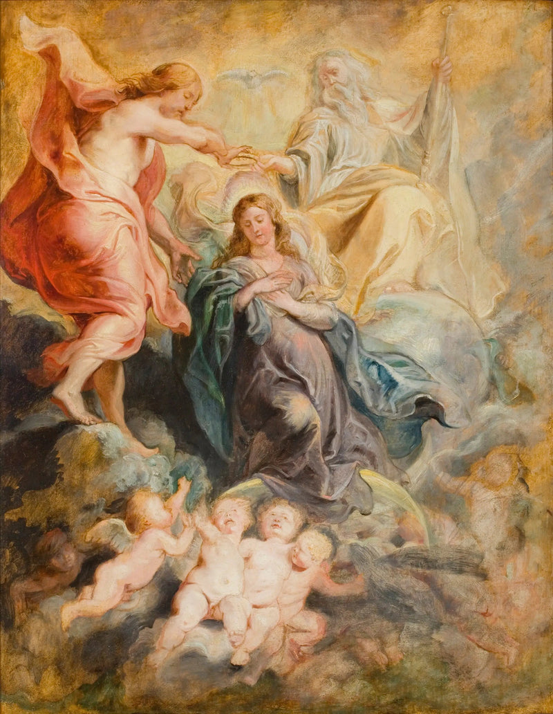 Incoronazione della Vergine - Peter Paul Rubens