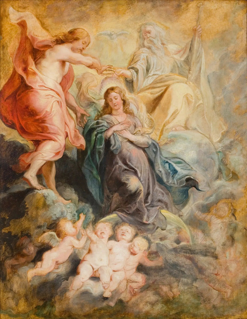 Incoronazione della Vergine - Peter Paul Rubens
