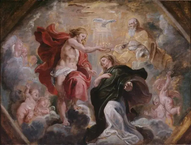 Incoronazione della Vergine - Peter Paul Rubens