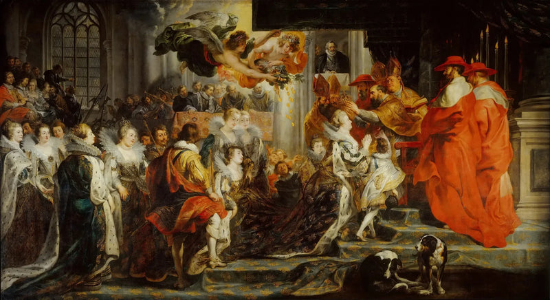 Incoronazione di Maria de' Medici il 13 maggio 1610 - Peter Paul Rubens
