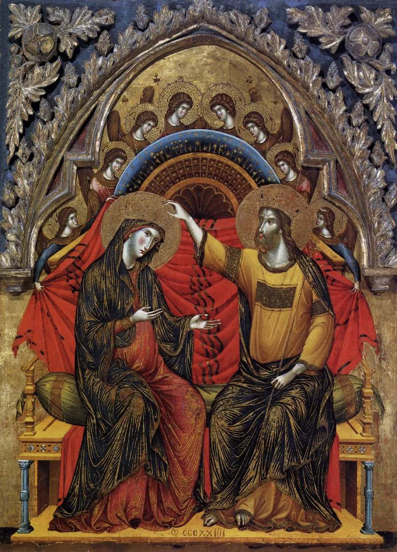 Incoronazione di Maria - Paolo Veneziano
