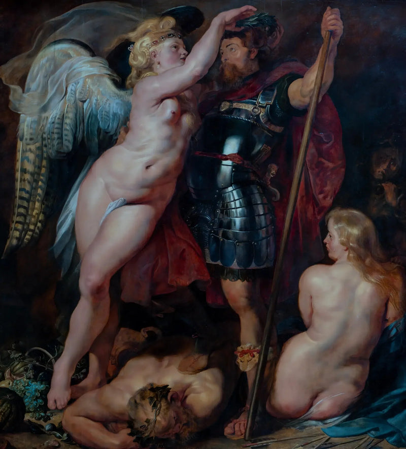 Incoronazione dell'eroe - Peter Paul Rubens