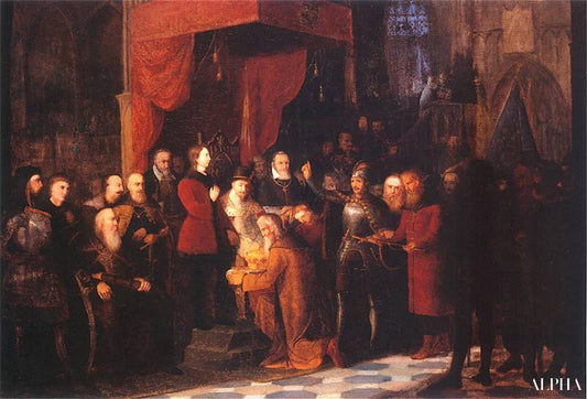 Coronation of the first king A.D. 1001 - Jan Matejko - Reproductions de tableaux et peintures haut de gamme