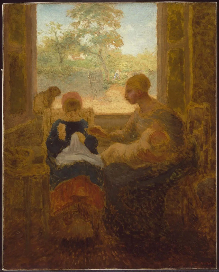 Corso di sartoria - Jean-François Millet