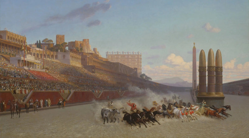 Corsa di carri - Jean-Léon Gérôme
