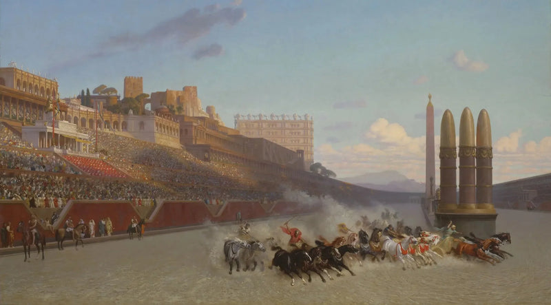 Corsa di carri - Jean-Léon Gérôme