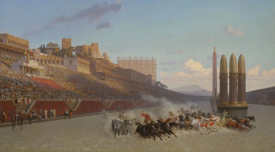 Corsa di carri - Jean-Léon Gérôme