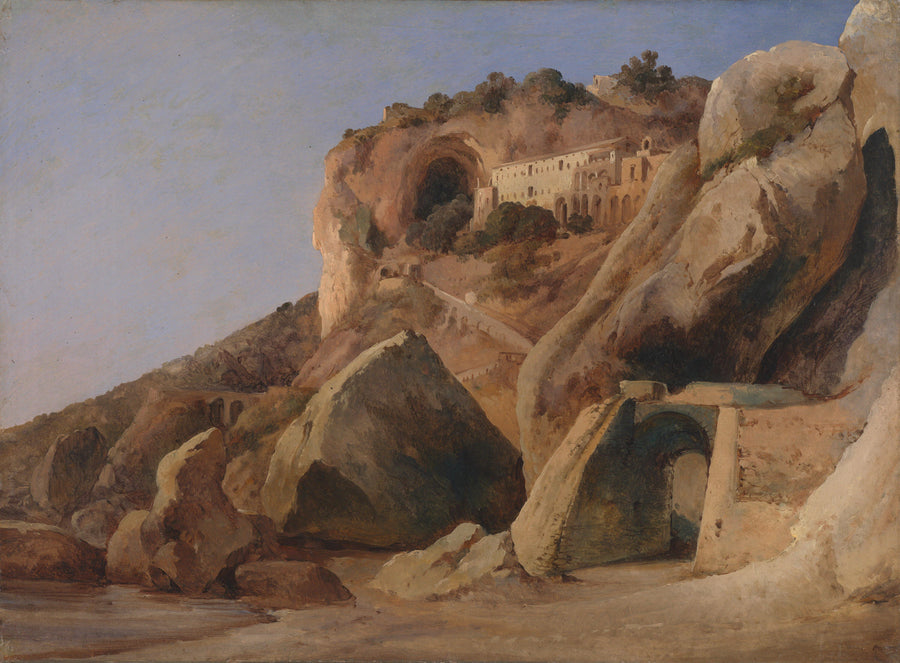 Le couvent des Capucins d'Amalfi - Carl Blechen