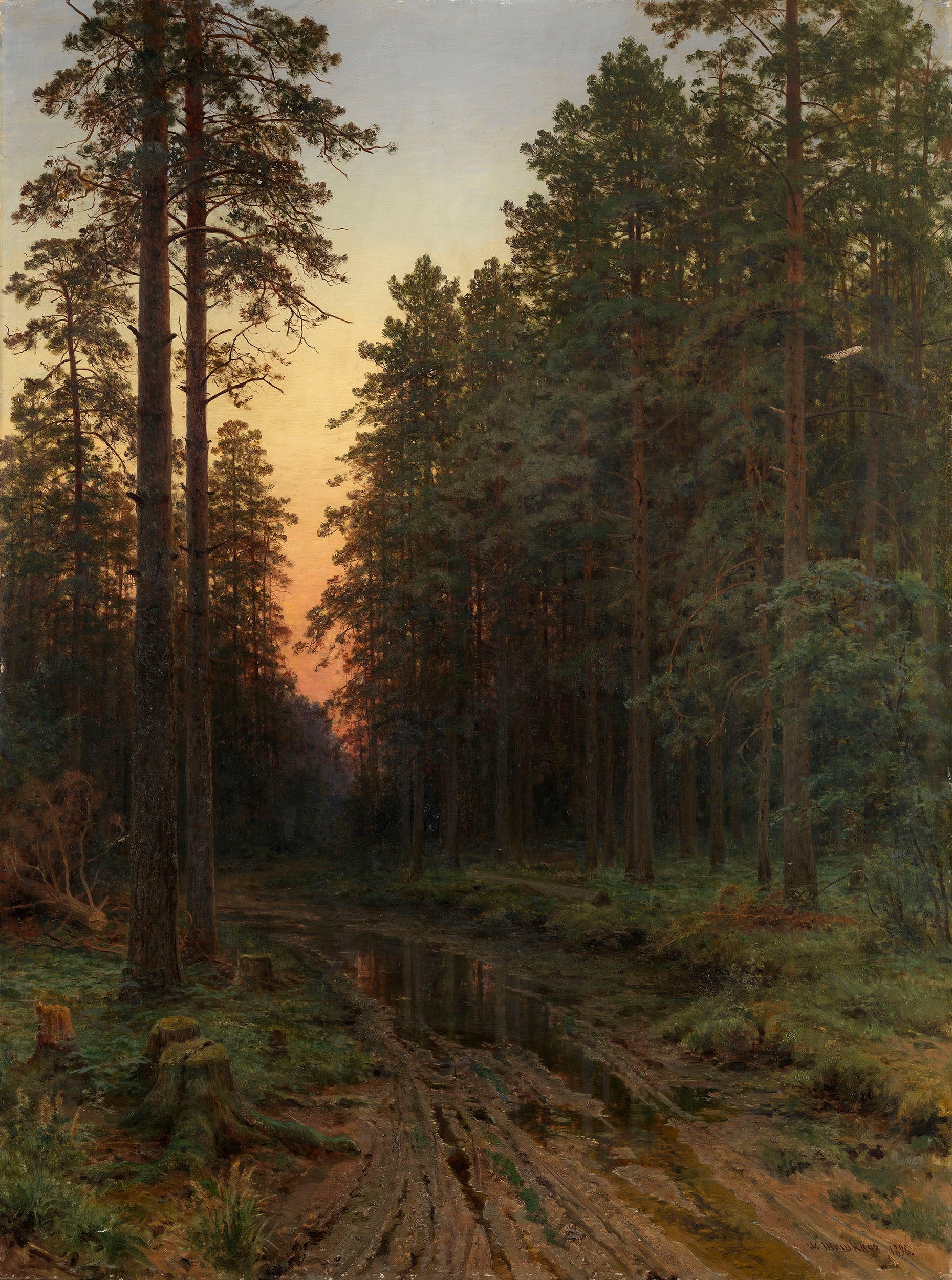 Crépuscule - Ivan Chichkine - Alpha Reproduction