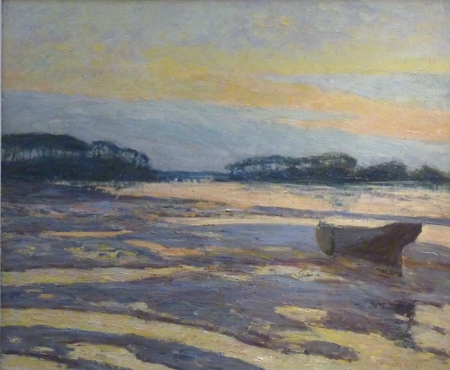 Crepuscolo giallo sulle vasières, Loctudy - Maxime Maufra