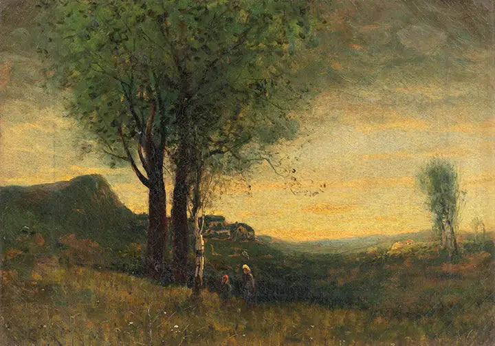 Crepuscolo - Jean-Baptiste Camille Corot