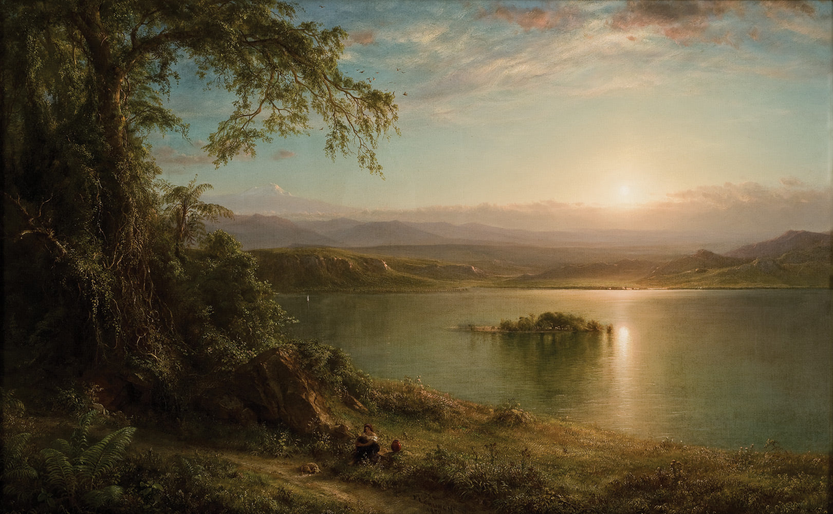 Crépuscule sous les tropiques - Frederic Edwin Church - Alpha Reproduction