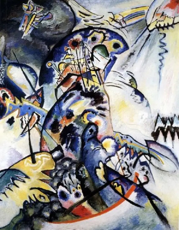 Cresta blu - Vassily Kandinsky