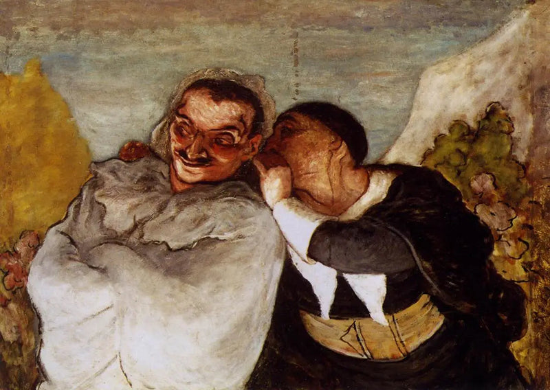 Crispin e Scapin - Honoré Daumier
