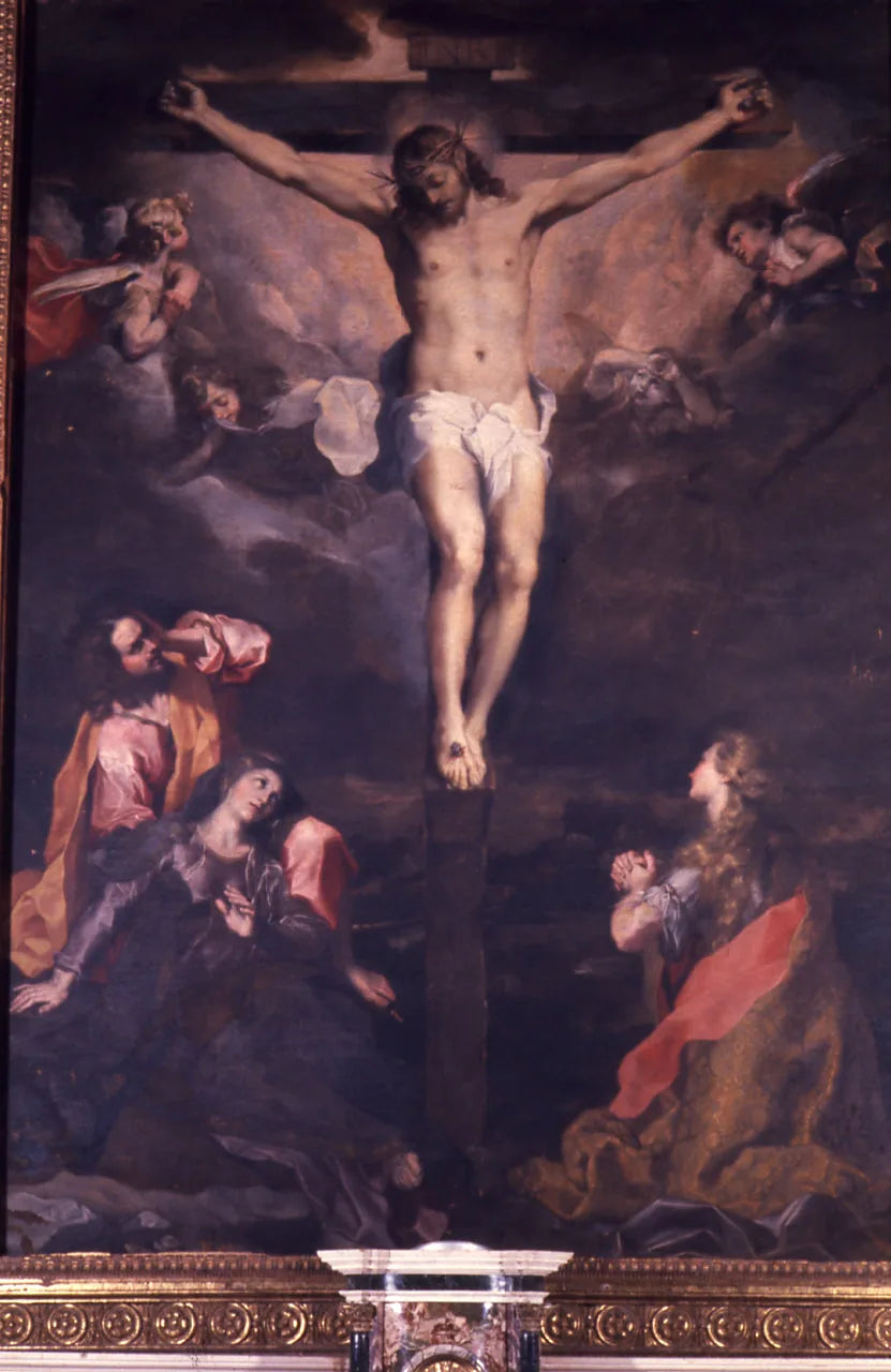 Crocifisso con la Madonna, San Giovanni e la Maddalena - Federico Barroci