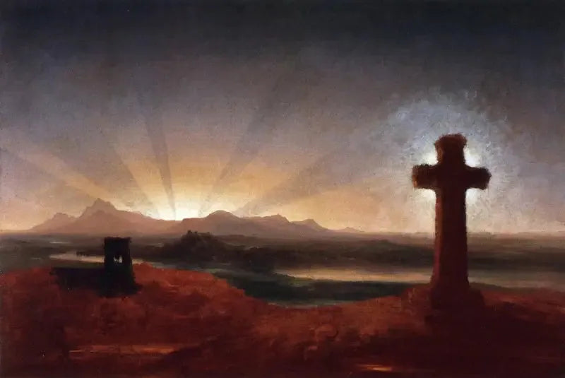 Croce al tramonto - Thomas Cole