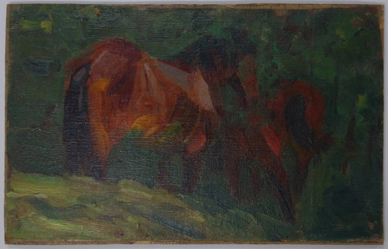 Schizzo di cavallo II - Franz Marc