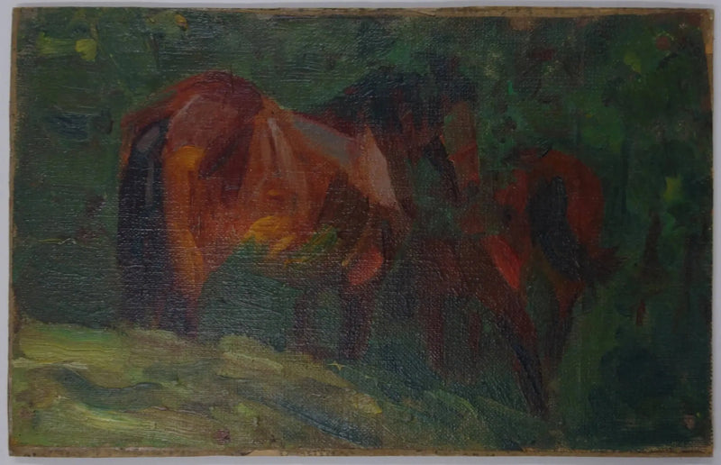 Schizzo di cavallo II - Franz Marc