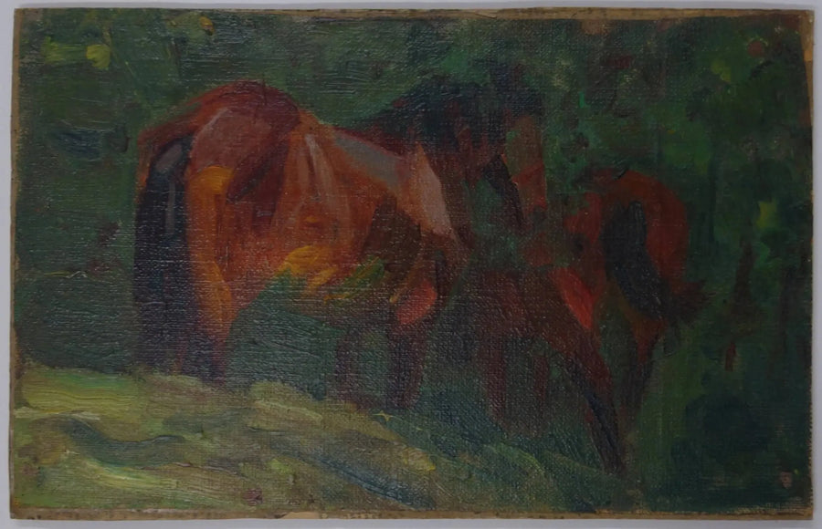 Schizzo di cavallo II - Franz Marc
