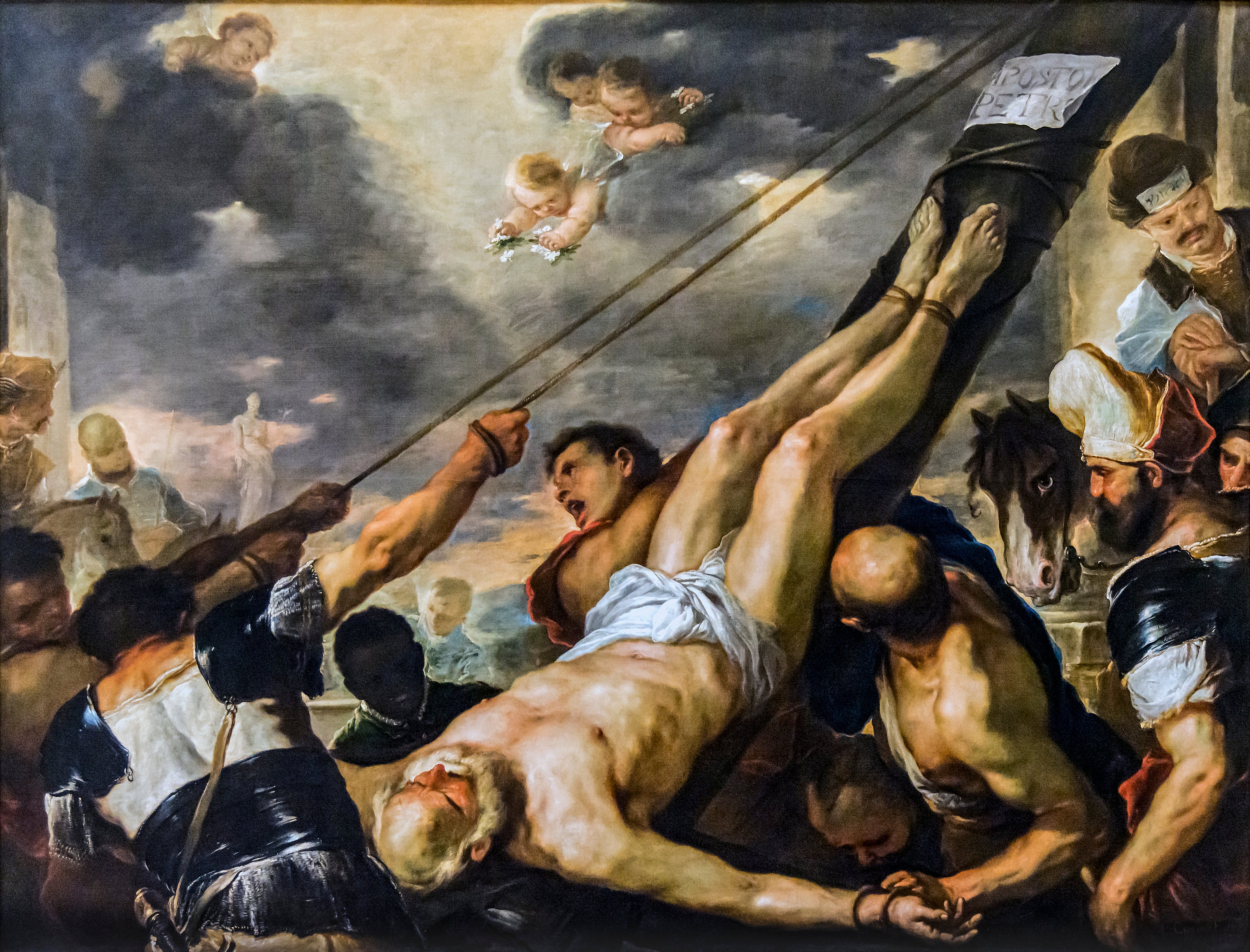 Crucification de saint Pierre - Luca Giordano - Alpha Reproduction