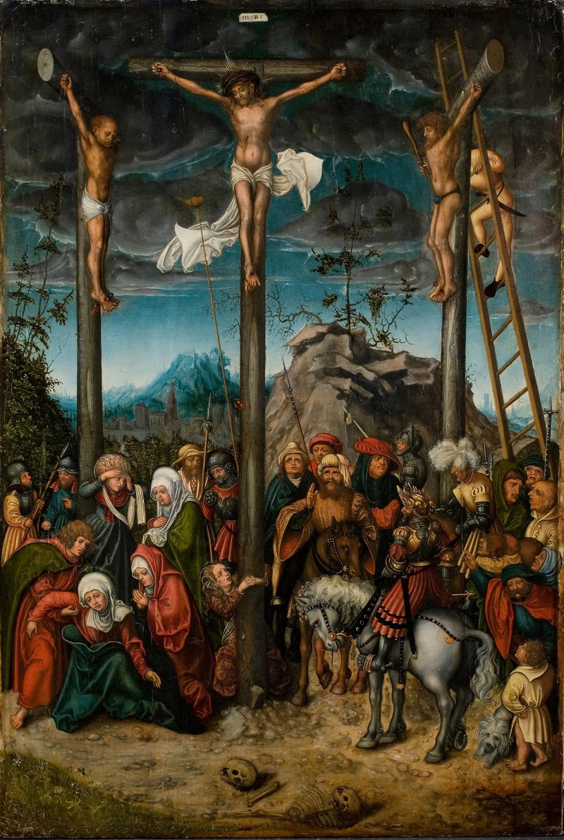 crocifissione - Lucas Cranach il Vecchio