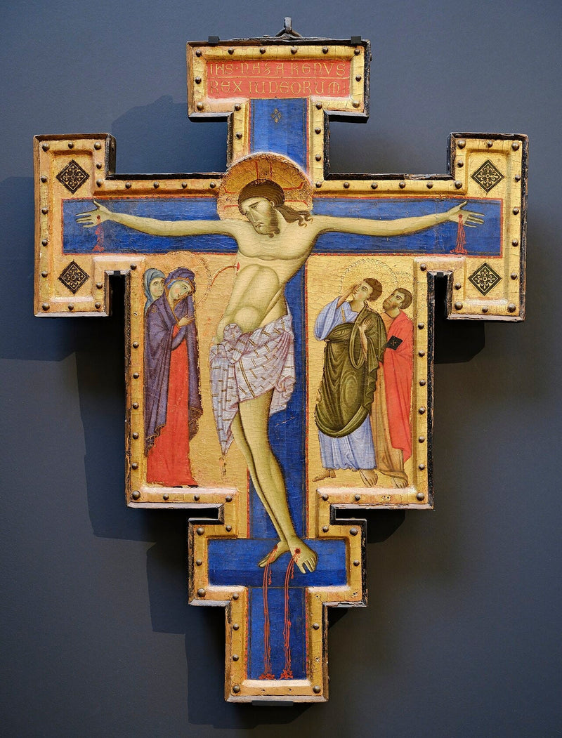 Crocifisso del Maestro di San Francesco, Louvre - Maestro di San Francesco