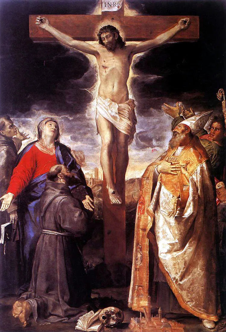 Crocifissione con santi - Annibale Carracci