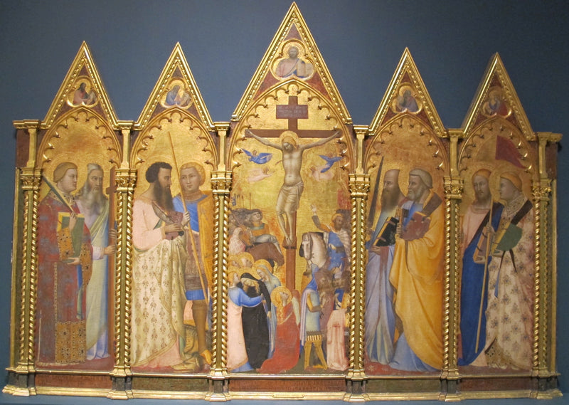 Crocifissione con i santi - Bernardo Daddi