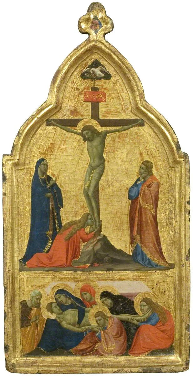 Crocifissione e Lamentazione - Taddeo Gaddi