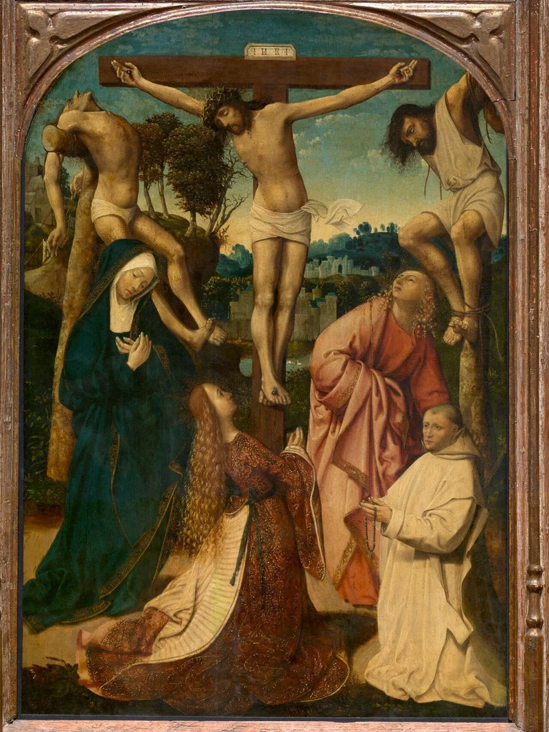 Crocifissione - Jacob Cornelisz van Oostsanen