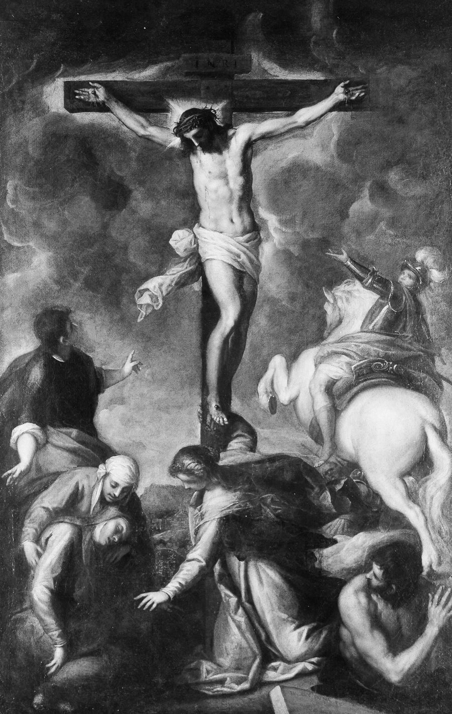 The Crucifixion - Jacopo Palma the Younger