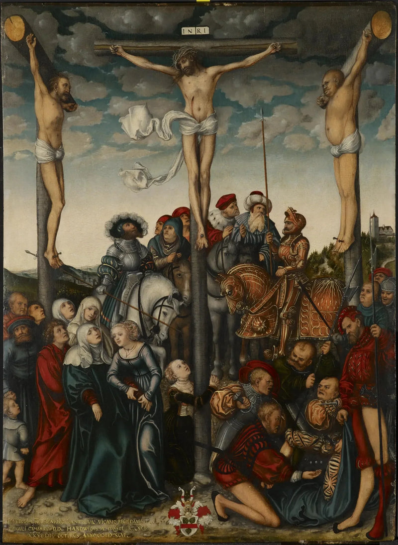 Crocifissione - Lucas Cranach il Vecchio
