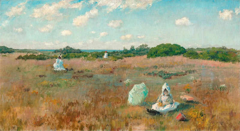 Raccolta di fiori d'autunno - William Merritt Chase