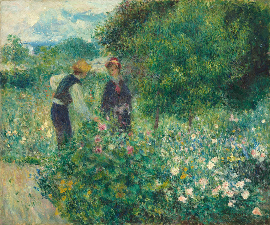 La Raccolta dei fiori - Pierre-Auguste Renoir