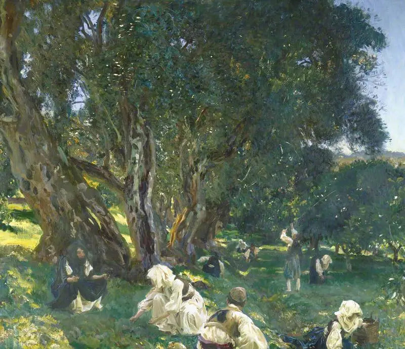 Raccolta delle olive albanesi - John Singer Sargent