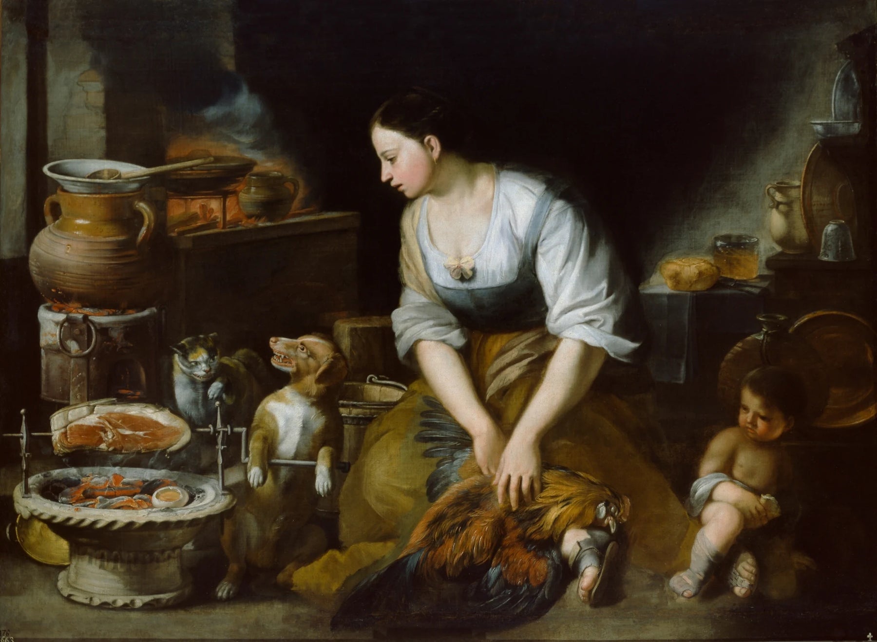 Le cuisinier - Bartolomé Esteban Murillo
