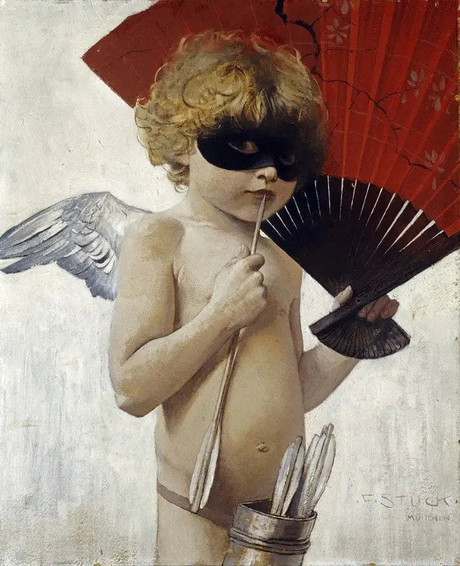 Cupidon al Ballo in Maschera - Franz Von Stuck