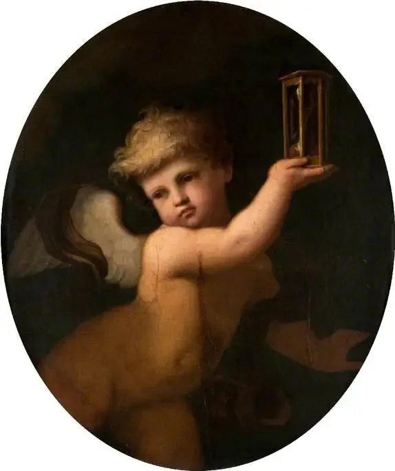Cupido con clessidra - Guido Reni
