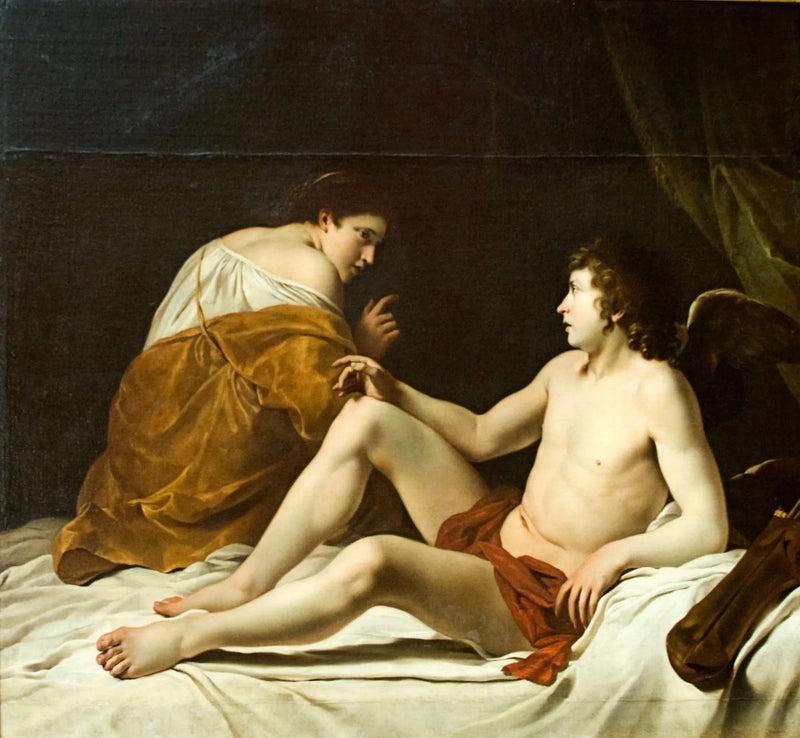 Cupido e Psiche - Orazio Gentileschi