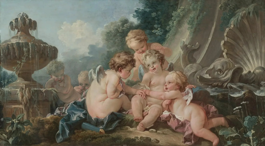 Cupidi in cospirazione - François Boucher