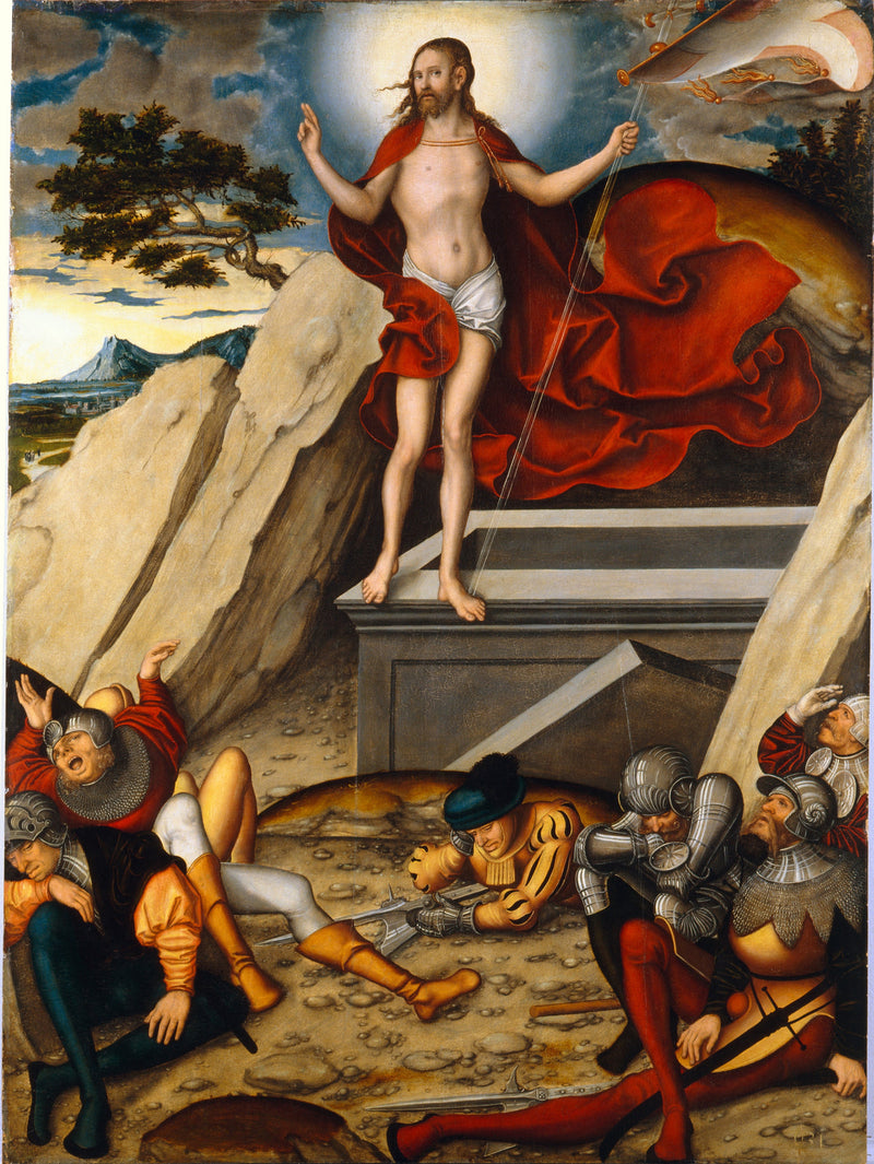 Cycle de la Passion : La Résurrection - Lucas Cranach il Vecchio