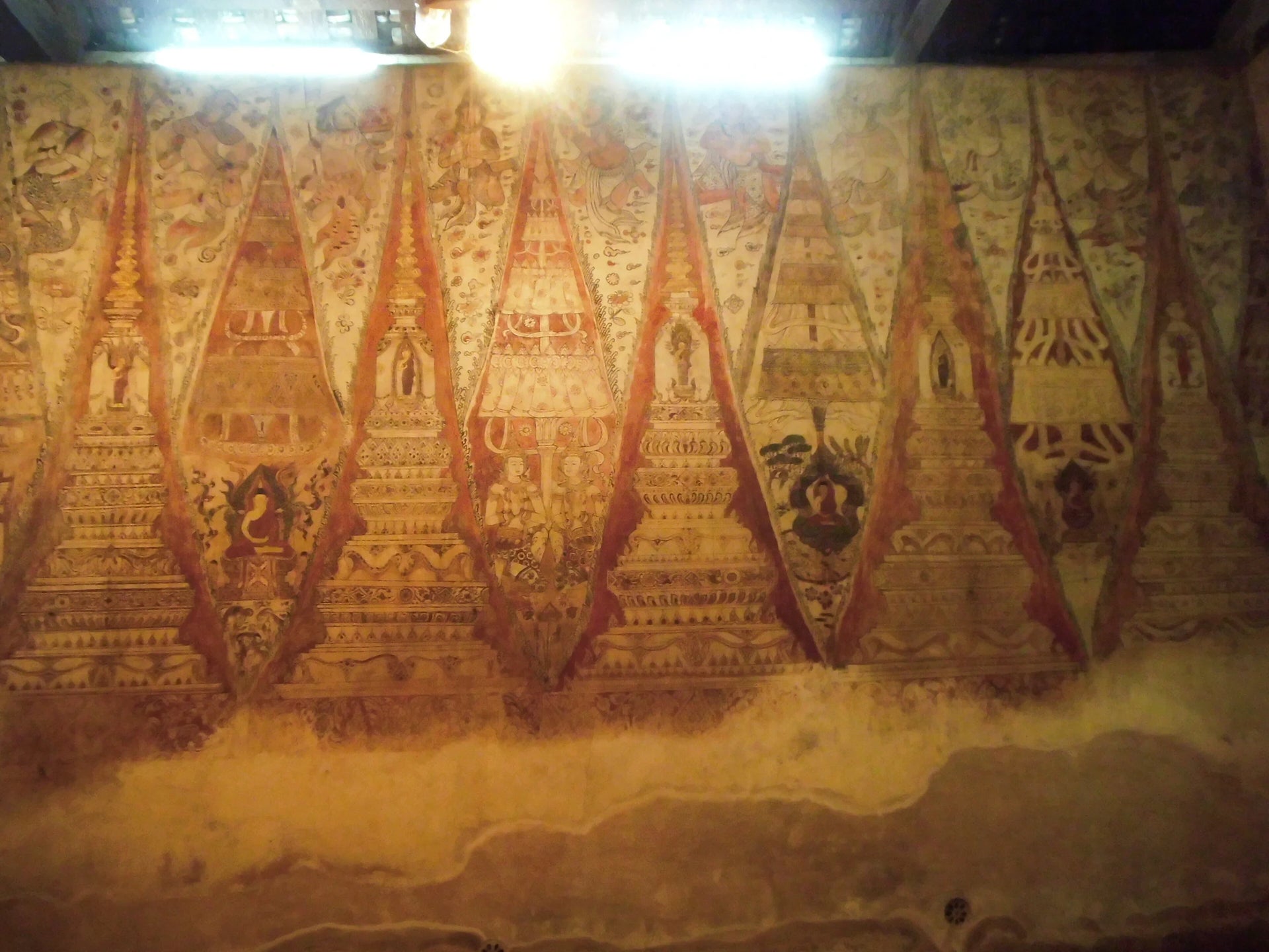 Cycle mural de Wat Ko Kaeo Suttharam, scène 22, Artiste siamois anonyme, époque d'Ayutthaya tardive