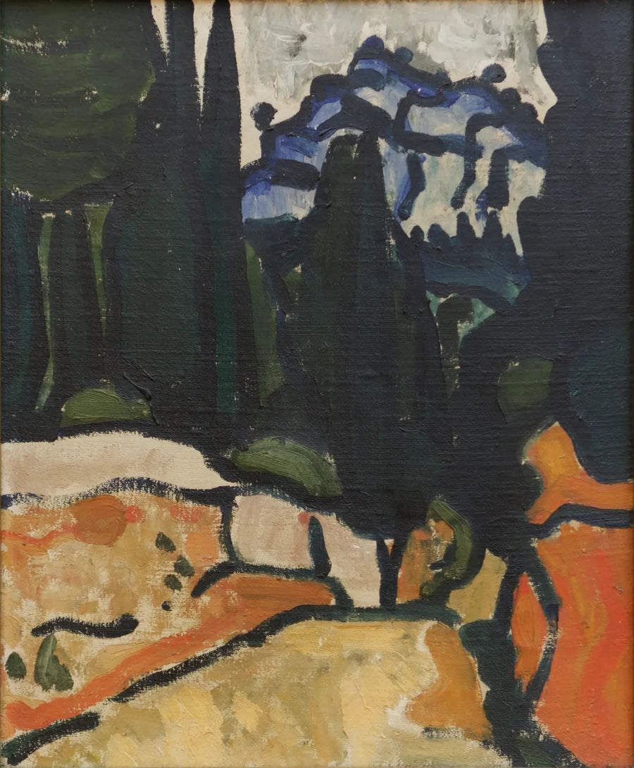 Cipresso a Cassis - André Derain