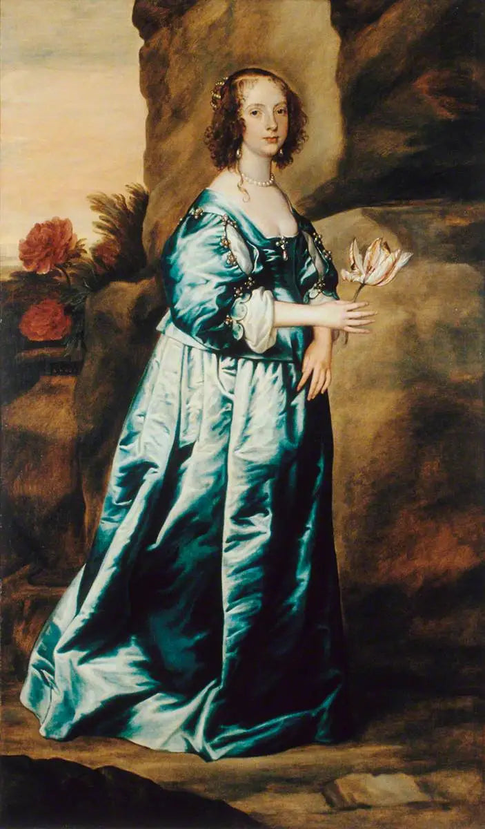 Donna con il tulipano - Antoine van Dyck