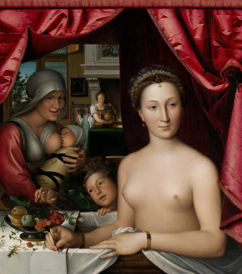 Donna in bagno - François Clouet