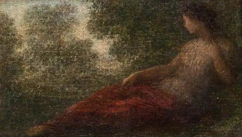 Dame al riposo - Henri Fantin-Latour