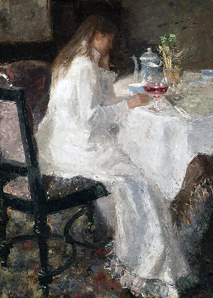 La signora in bianco - Jan Toorop